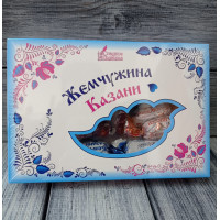 Конфеты "Жемчужина Казани" ассорти в белой и шоколадной глазури, 300гр