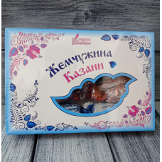 Конфеты "Жемчужина Казани" ассорти в белой и шоколадной глазури, 300гр